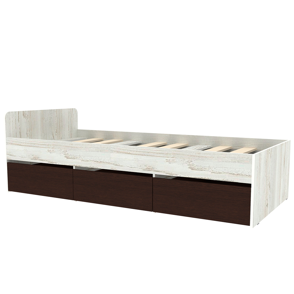 Кровать односпальная КарИВи КИВи Винтерберг Венге