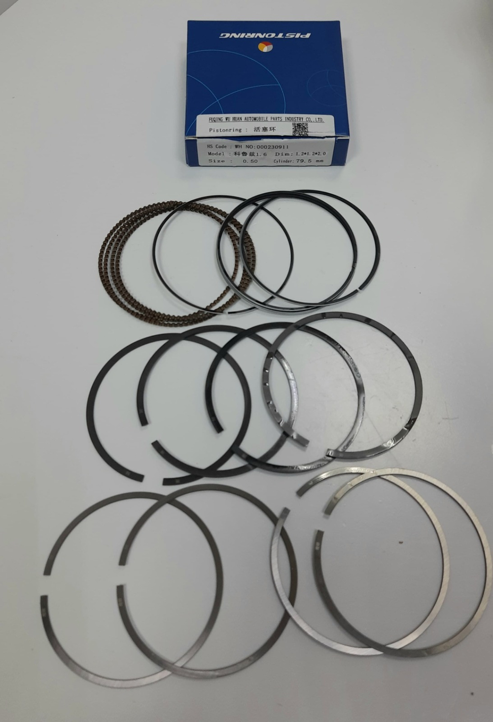 Поршни с кольцами +0.50 Z16XER, A16XER, F16D4 Voeta