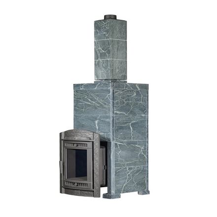 Банные печи в камне