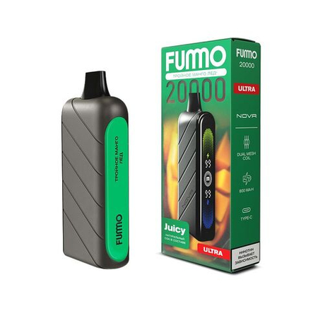 Fummo Nova Ultra Тройное манго-лёд 20000 затяжек 20мг (2%)