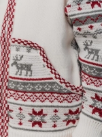 Кофта вязаная на молнии