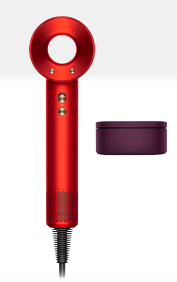 Фен Dyson Supersonic HD08, Topaz orange and Byzantine purple + с подарочным кожаным чехлом UK