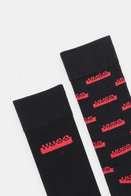 Носки (2 пары) мужские HUGO 2P RS GIFT SPLIT