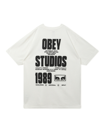Мужская Футболка Obey Stamped