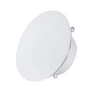 Вытяжной тонкий вентилятор для ванн ММ-Р 06 стекло круг 90 м³/час с обратным клапаном белый глянец