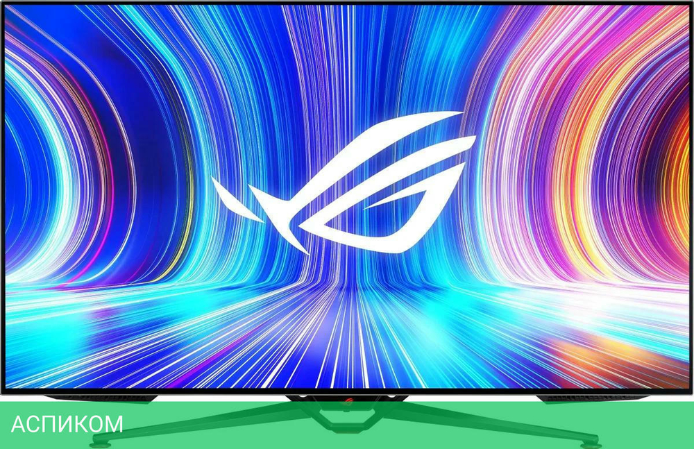 Монитор Asus ROG Swift PG48UQ черный (90LM0840-B01970)