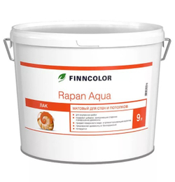 FINNCOLOR Rapan aqua лак 9 л мат