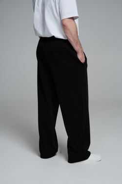 Джоггеры широкие | black