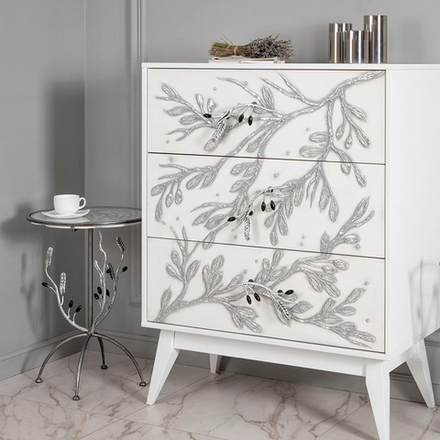 Столик декоративный Oliva Branch (Олива Бранч) Айс