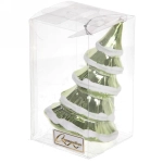 Ёлочная игрушка «Сказочная ёлка» 7*7*11,5 см, зелёный