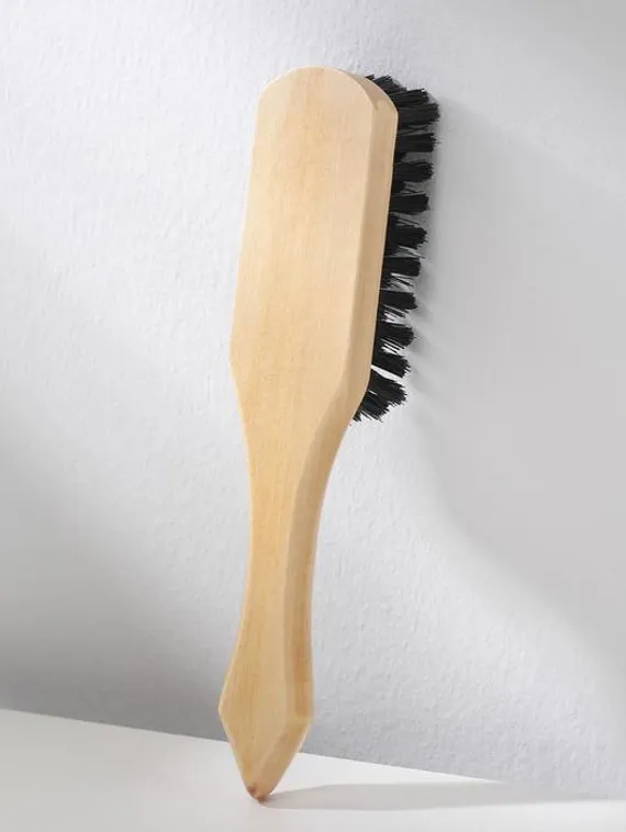 Щётка для одежды, 20×3,5 см, искусственная щетина, цвет МИКС