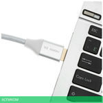 Кабель аудио-видео Cactus CS-HDMI.2.1-5 HDMI (m)/HDMI (m) 5м. серебристый