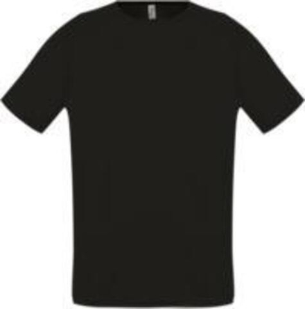 Футболка унисекс Sporty 140, черная