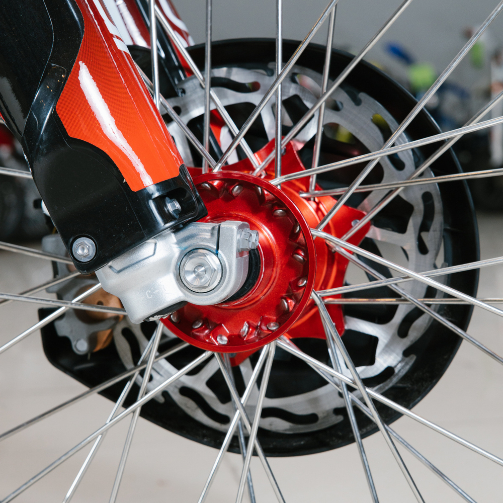 Мотоцикл кроссовый Ajerra SAGAI K9 CB300RL (4 клапана)  Red 21/18