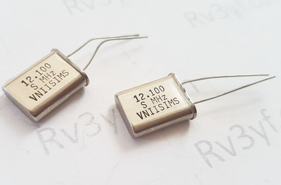 Кварц 12,100 МГц  Б2 (РК379М, HC49U, МА, КА)