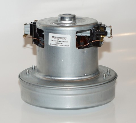 Двигатель (мотор) для пылесоса LG 1800W, H-117мм, D-130мм., VAC022UN
