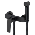 Гигиенический душ Azario Conda со смесителем, керамический картридж, шланг 150 см, черный матовый (AZ-K2511B)