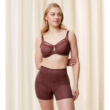 Бюстгальтер Минимайзер Triumph Signature Sheer W01 EX (бордо)