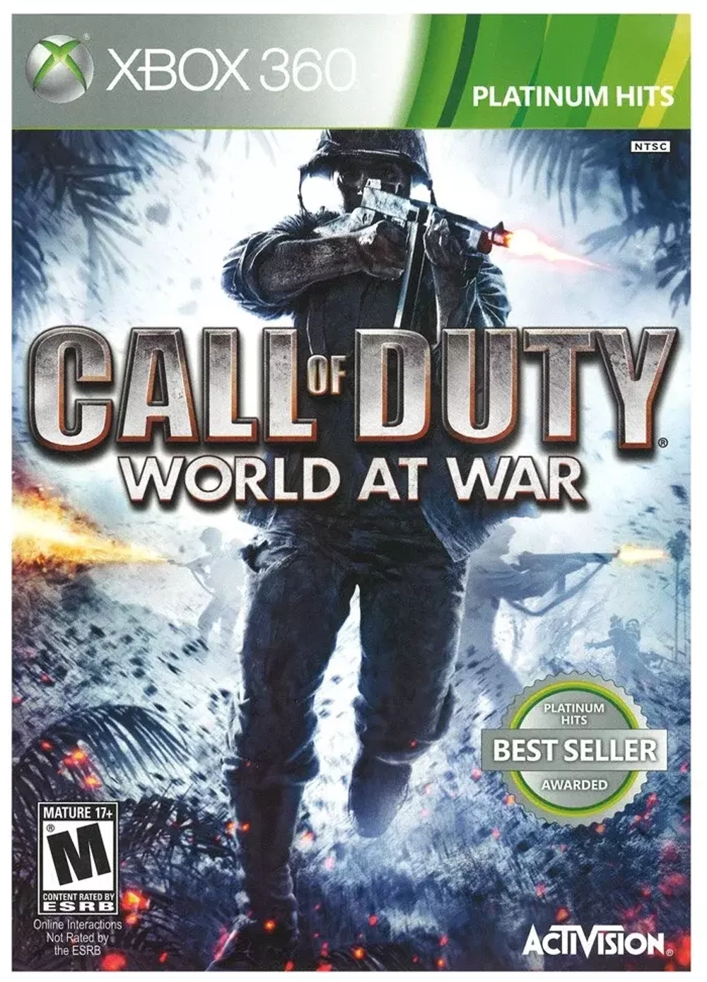 Call of Duty World at War Xbox 360 Б\У