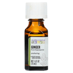 Aura Cacia, Чистое эфирное масло, имбирь, 15 мл (0,5 жидк. унц.)