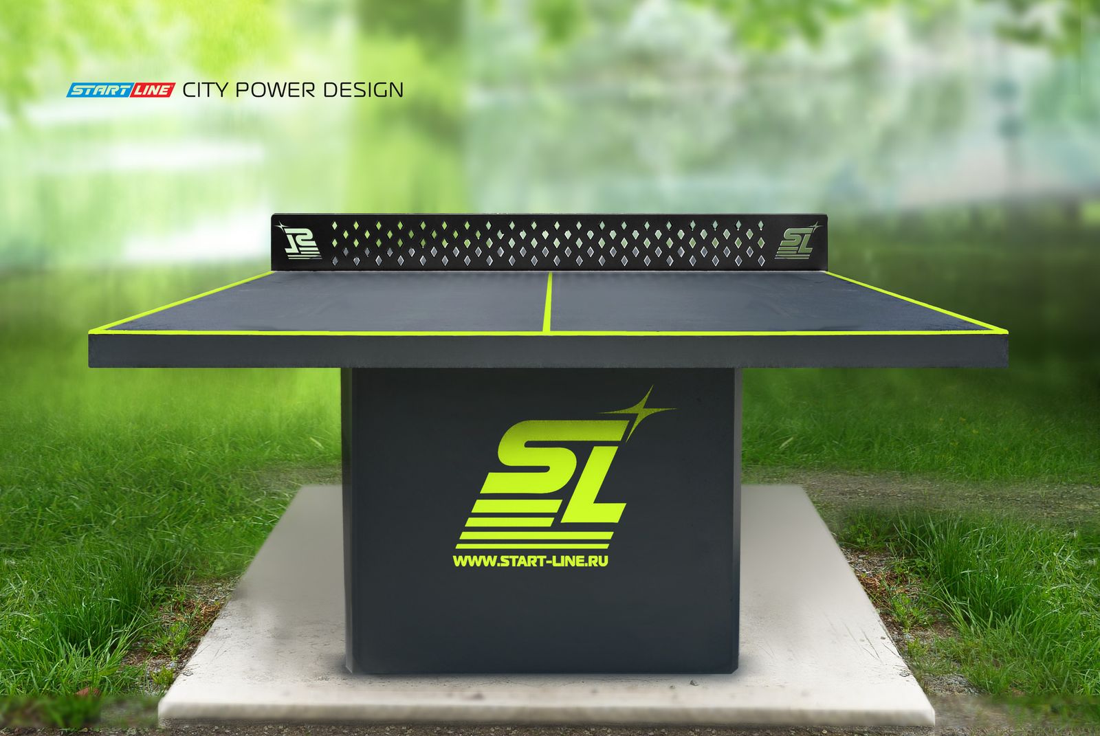 Стол теннисный City Power DESIGN Всепогодный фото №3