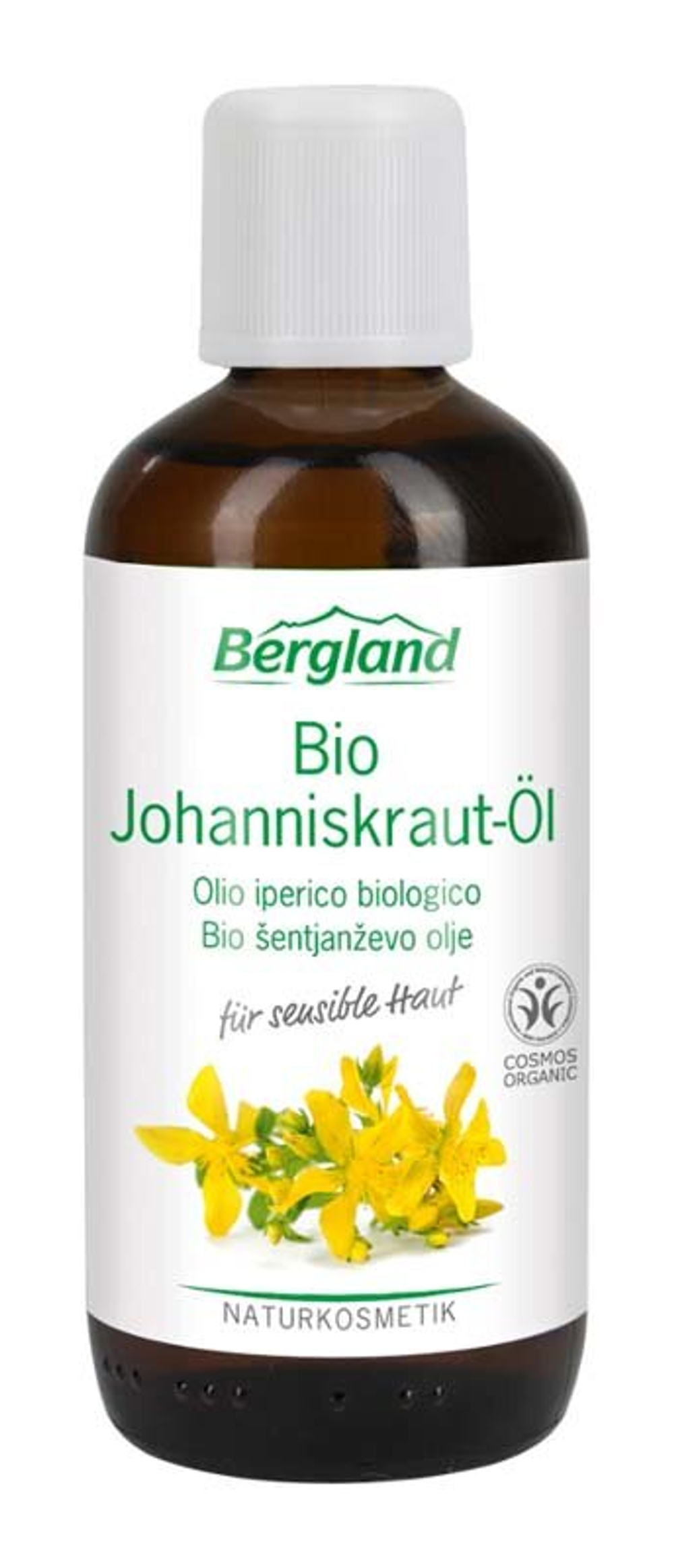 Органическое масло зверобоя из региона Бергланд, 100 мл