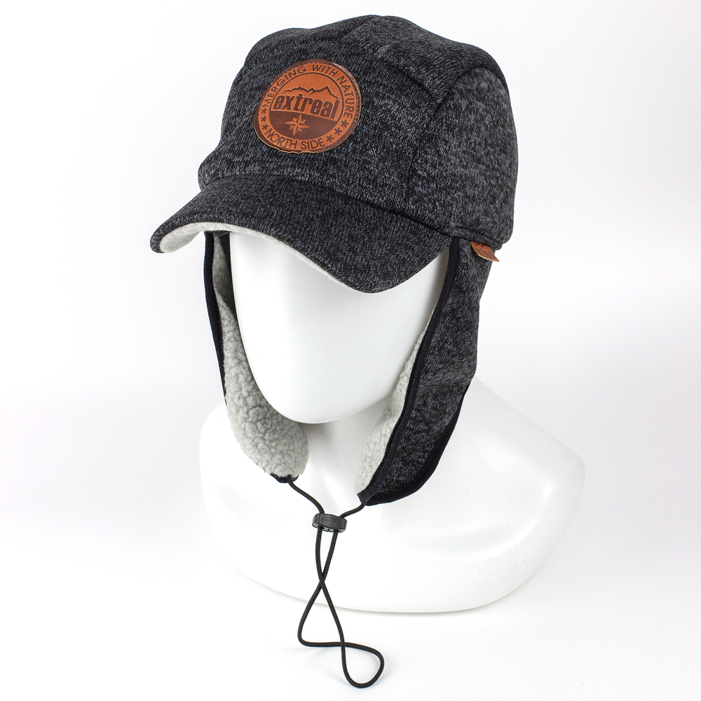 Кепка трикотажная Extreal "ЛАХТИ" иск.овчина