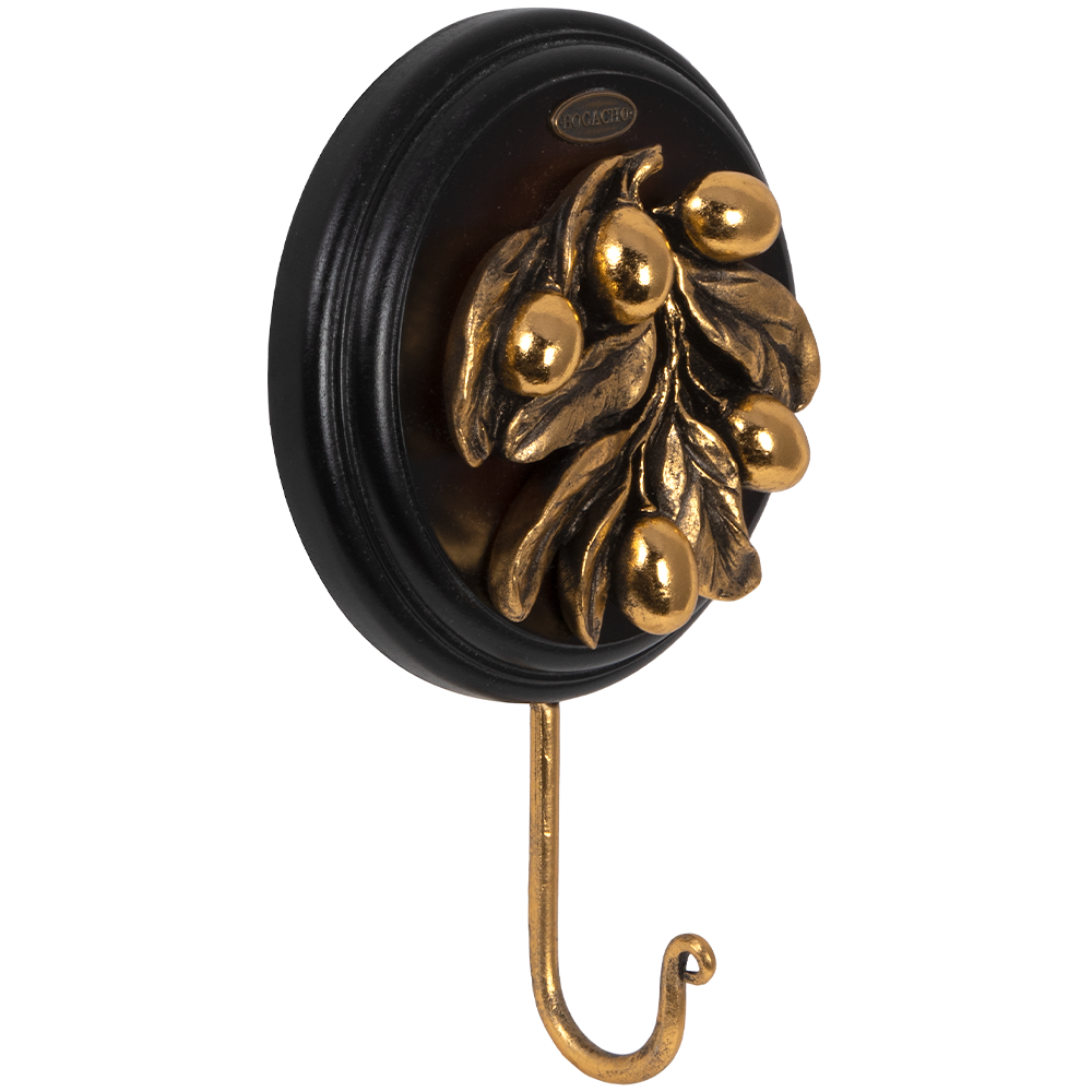 Настенный крючок Oliva Branch (Олива Бранч) Каштан Амбер