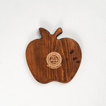 Менажница деревянная из сибирского кедра для подачи блюд и закусок с гравировкой "УЛЫБКА СПАСЕТ МИР!". MG91