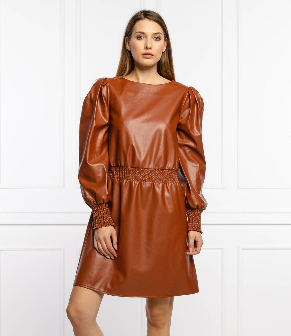 платье portis Silvian Heach - коричневый(PGA21197VE)