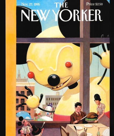 Постер журнала The New Yorker 27-11-1995, односторонний