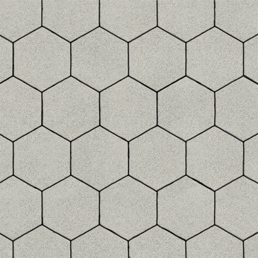 Тротуарная плитка СОТЫ - Стандарт Белый