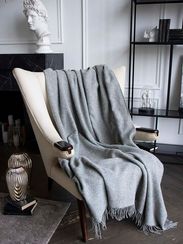 Плед MINO 2-00 из овечьей шерсти  ANINAMAS