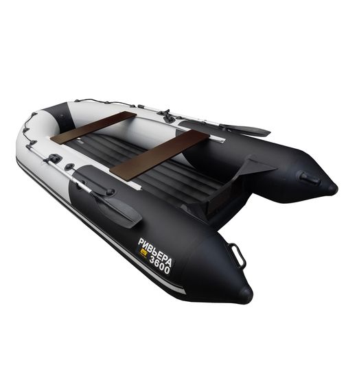 Надувная лодка ПВХ Ривьера 3600 НДНД Компакт