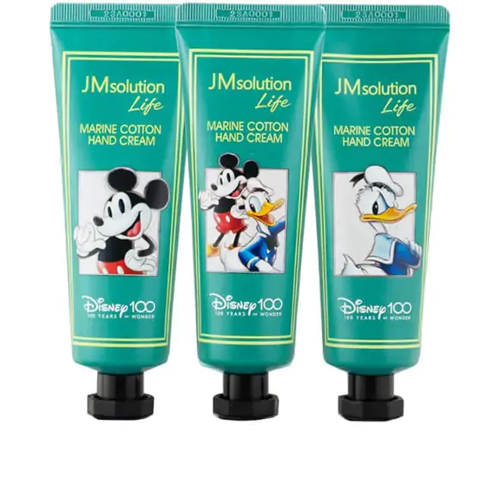 Крем для рук увлажняющий Морской хлопок JMsolution Life Marine Cotton Hand Cream, 50 мл