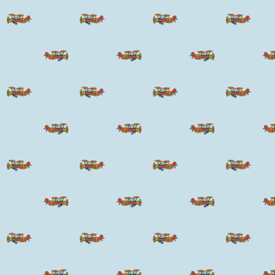 Аэроплан в небе