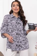 Рубашка "Пэрис" (грей) Б5823 LT Collection