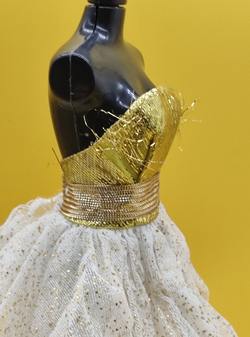 Одежда для куклы Барби винтаж платье 03729