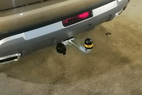 Фаркоп Motodor Geely Atlas, с 2017 - н.в. (оцинк. Шар) арт.94201-A