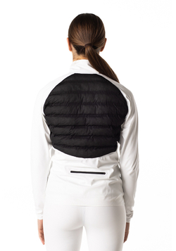 ЛОНГСЛИВ С ПУХОВОЙ ВСТАВКОЙ ЖЕНСКИЙ LONG SLEEVE DOWN PUFFER | WHITE