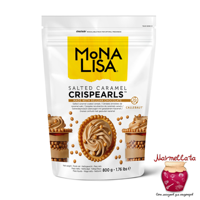 Барри злаки, покрытые соленой карамелью "Mona Lisa", 800 гр.