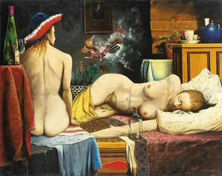 Franz Radziwill (1895-1983) - эротическое искусство немецкого художника