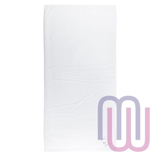 Полотенце банное белого цвета