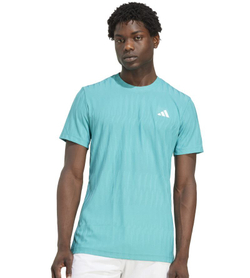 Мужская теннисная футболка Adidas Climacool+ AIRCHILL FreeLift - pure teal