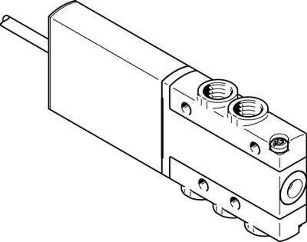 MHE2-MS1H-5/2-M7-K Распределитель с электроуправлением