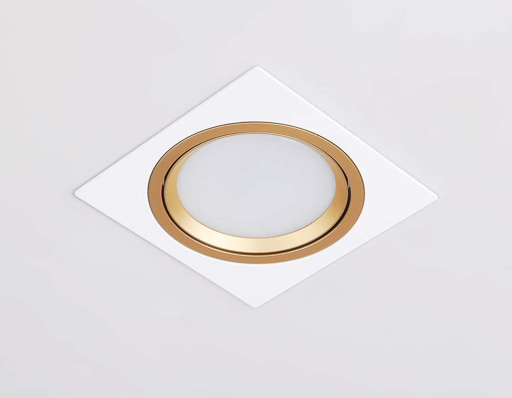 TN51916 WH/GD белый/золото GX53 max 12W 115*115*23