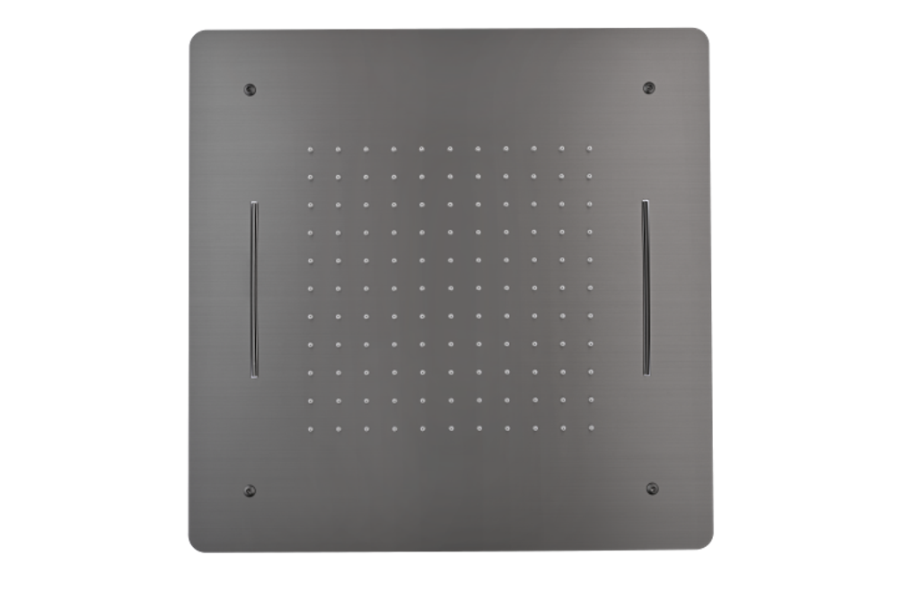 Потолочный душ 2-х позиционный Gun Metal