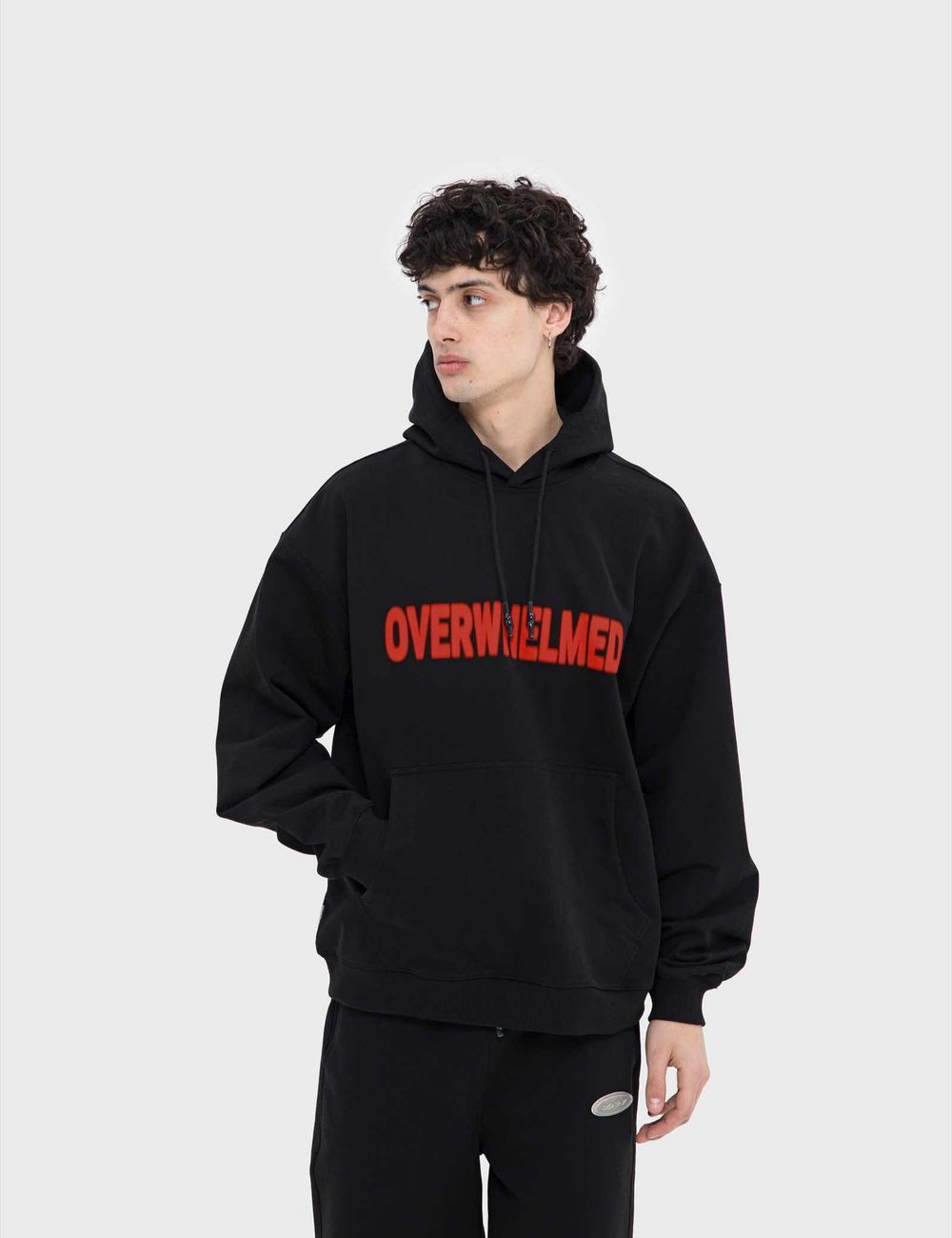 Худи ZNY OVERWHELMED SS22 Черный