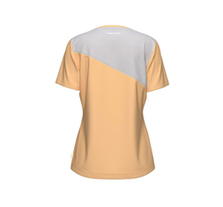 Женская теннисная футболка Head Tie-Break- apricot