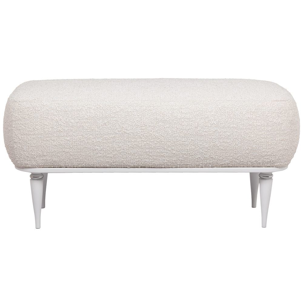 Банкетка Арт Софт Айс Сильвер Бежевый